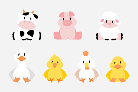 Farm Animal Cartoon - Sitting: A Designer’s Review