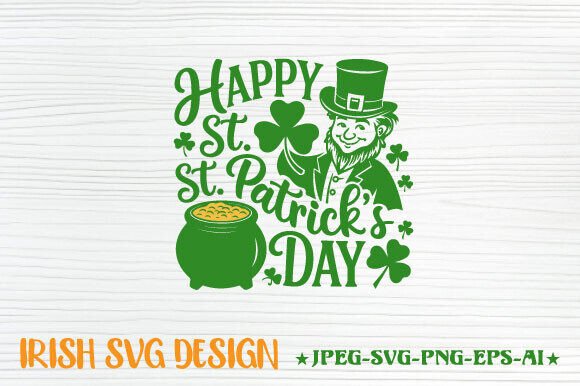 Happy St Patrick s Day Embroidery Review