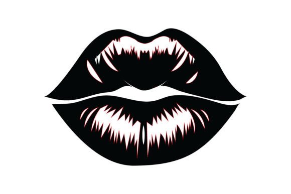 Lip Vector Art Silhouette Illustrator Review