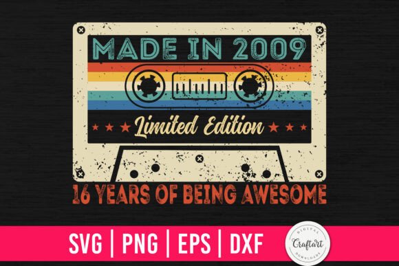 Made in 2009 16th Birthday Gifts Embroidery Review