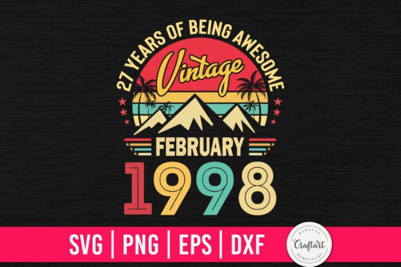 Vintage 1998 February 27th Birthday Embroidery Review